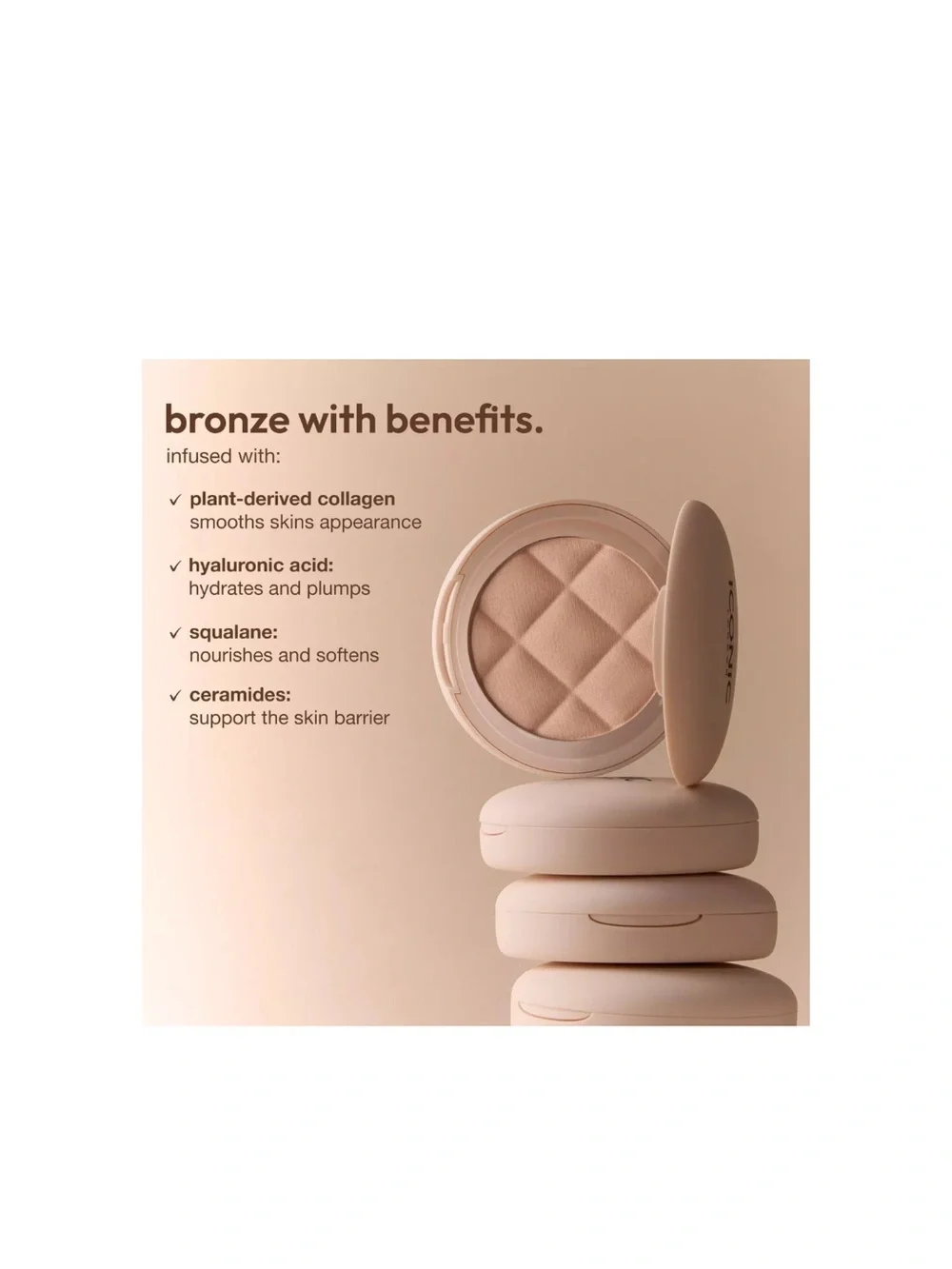 ICONIC London Soft Touch Buildable Blurring Bronzer - Toasty